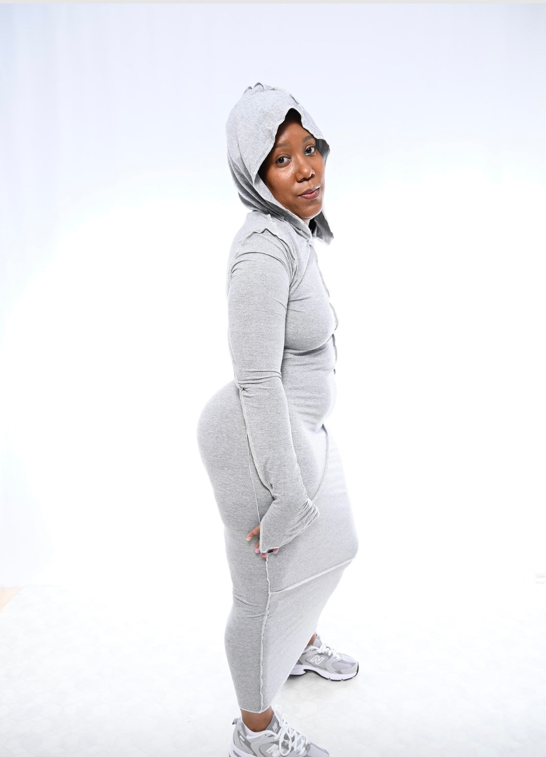 Hood Chick (Grey)